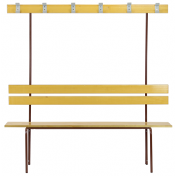 Banc avec patères 160 cm | Lot-00